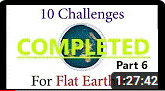 10 Challenges For Flat Earthers: COMPLETED (Part 6 - Dave Gets Burned By Sunsets - CRISPY EDITION*)